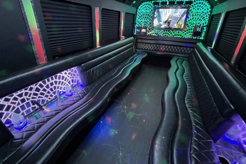 San Leandro Limo Bus Interior