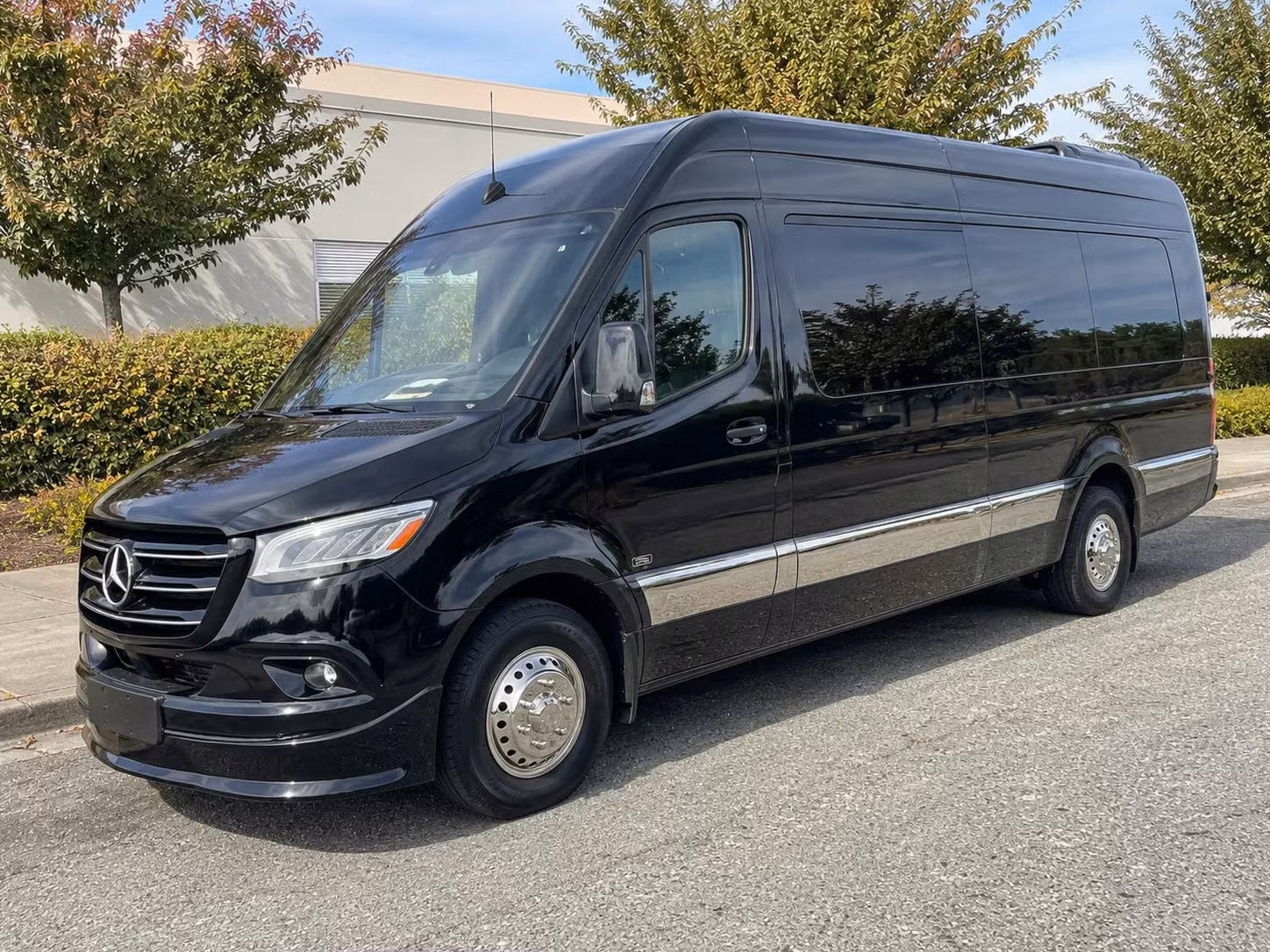 sprinter van with driver